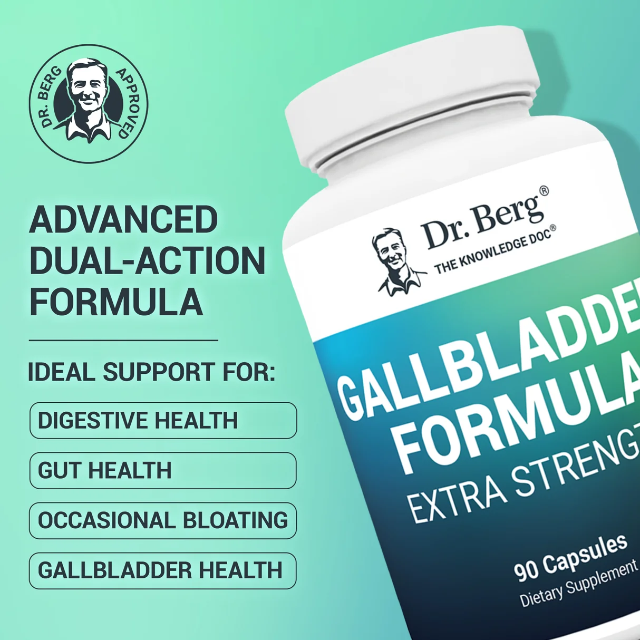 Dr. Berg Gallbladder Formula Extra Strength with Ox Bile and Digestive Enzymes – 90 Vegetable Capsules - Image 4