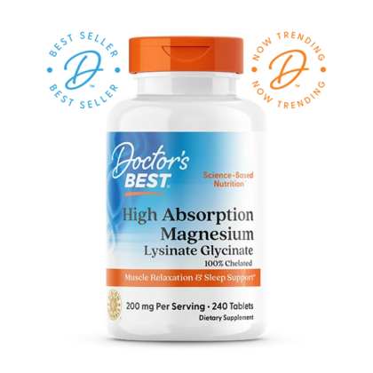Doctor's Best High Absorption Magnesium 100 Mg 240 Tablets