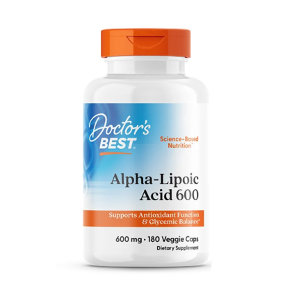 Doctor's Best Alpha-Lipoic Acid 600 600mg 180 Veggie Caps