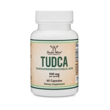 Double Wood Supplements TUDCA Supplement 500 mg per serving 60 caps
