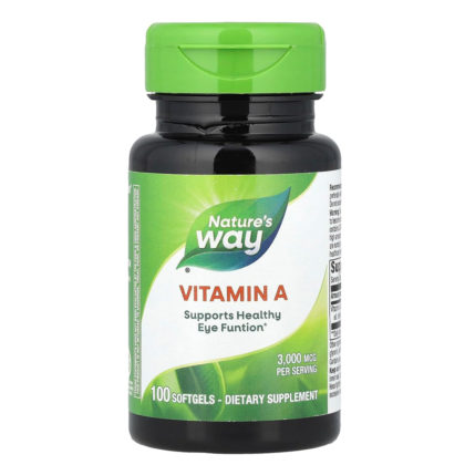 Natures Way Vitamin A 3000 мс P 100 Softgels