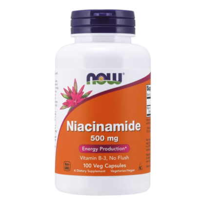 Now Foods Niacinamide 500 mg 100 Veg Capsules
