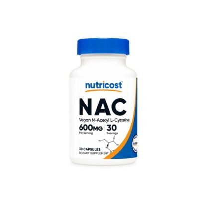 Nutricost N-Acetyl L-Cysteine (NAC) 30 Capsules