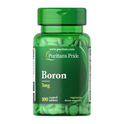 Puritans Pride Boron 3 mg Tablets 100CT