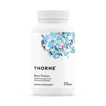 Thorne Brain Factors Coffee Fruit Extract and Nicotinamide Riboside 30 Capsules