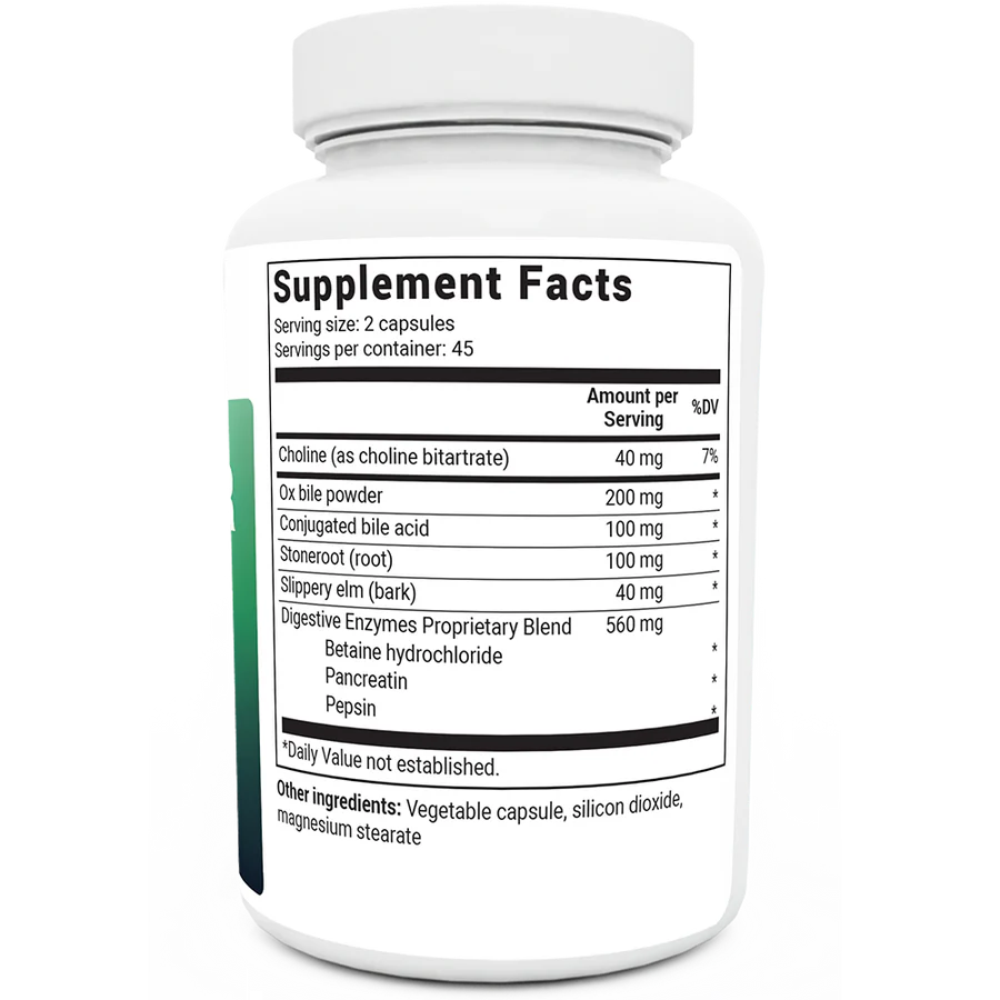 Dr. Berg Gallbladder Formula Extra Strength with Ox Bile and Digestive Enzymes – 90 Vegetable Capsules - Image 5