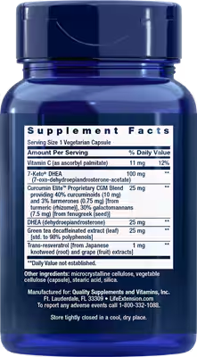 Life Extension DHEA Complete 60 vegetarian Capsules - Image 2