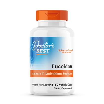 Doctor's Best Fucoidan 600mg per Serving 60 Veggie Caps