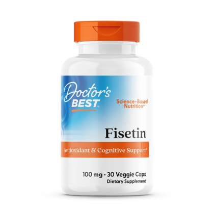 Doctor's Best Fisetin with Novusetin 100 mg 30 Veggie Caps