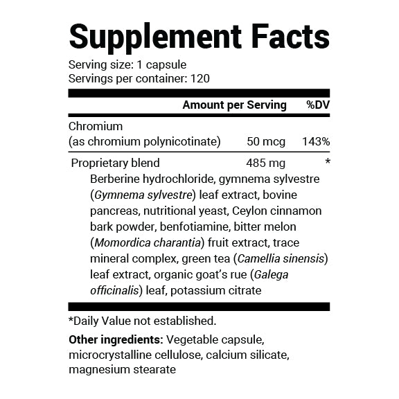 Dr. Berg Blood Sugar Support Advanced Formula with Chromium & Potassium – 120 Vegetable Capsules - Image 2