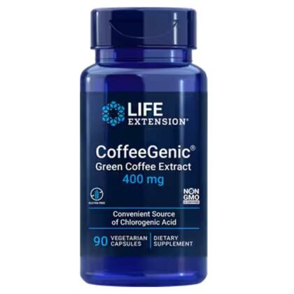 Life Extension CoffeeGenic Green Coffee Extract 400 mg 90 vegetarian capsules