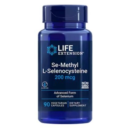 Life Extension Se-Methyl L-Selenocysteine 200 mcg 90 vegetarian capsules