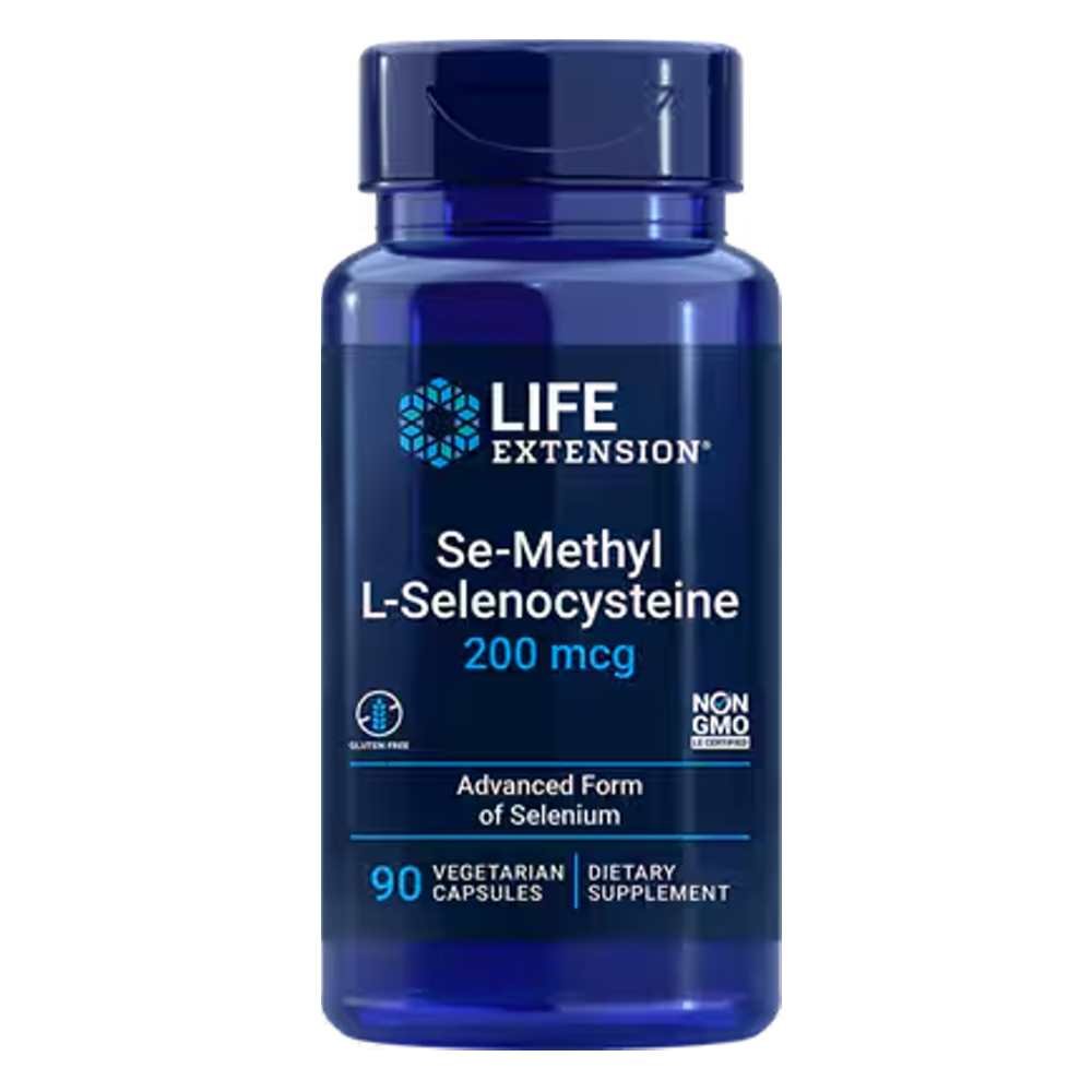 Life Extension Se-Methyl L-Selenocysteine 200 mcg 90 vegetarian capsules