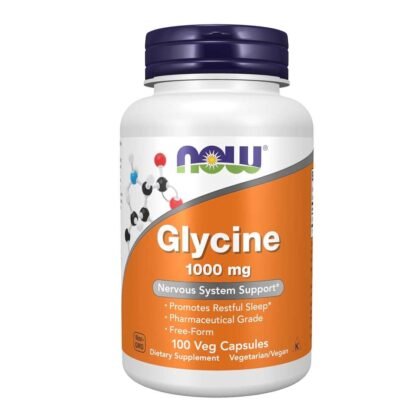 Now Foods Glycine 1,000 Mg Free-Form 100 Veg Caps