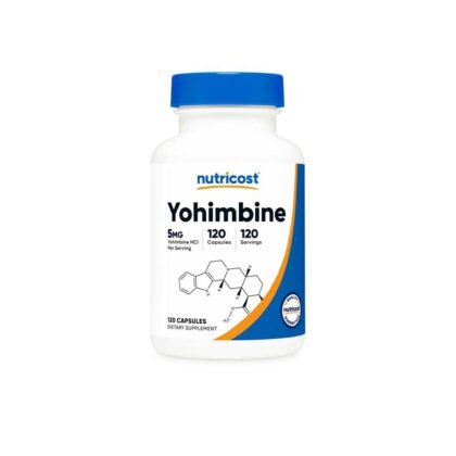 Nutricost Yohimbine HCL 5mg per Serving 120 Capsules