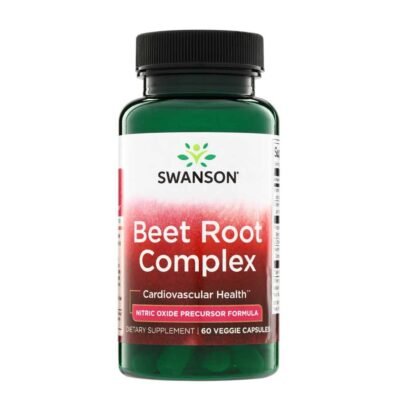 Swanson Vitamins Beet Root Complex - Nitric Oxide Precursor Formula 60 Veg Caps