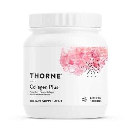 Thorne Collagen Plus Passion Berry Flavored Collagen with Nicotinamide Riboside 495g