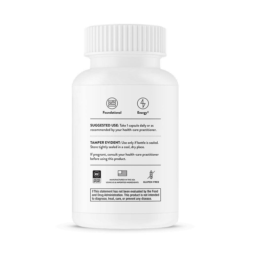 Thorne Iron Bisglycinate 60 Capsules - Image 4