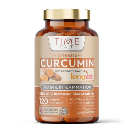 Optimised Curcumin Longvida 120 Vegan Capsules